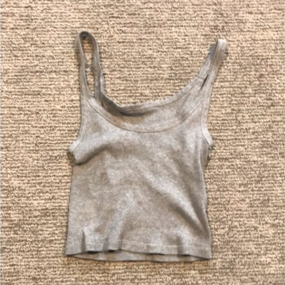 grey brandy Melville tank